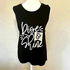 Next Level brand muscle style sleeveless cotton shirt size medium